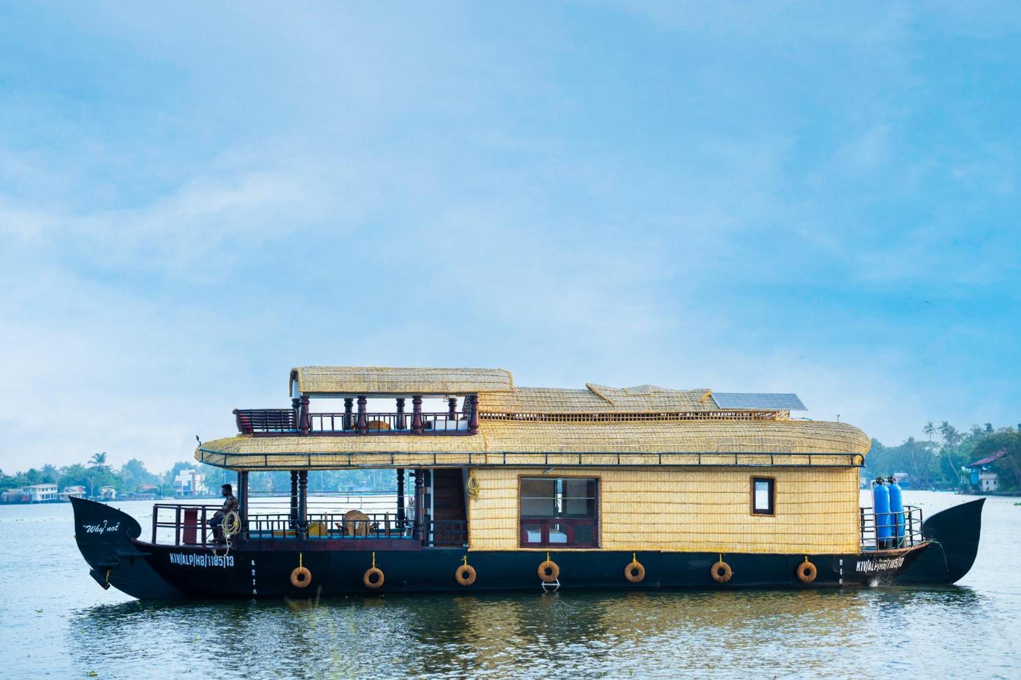 Why Not Houseboat Hotell Alappuzha Eksteriør bilde